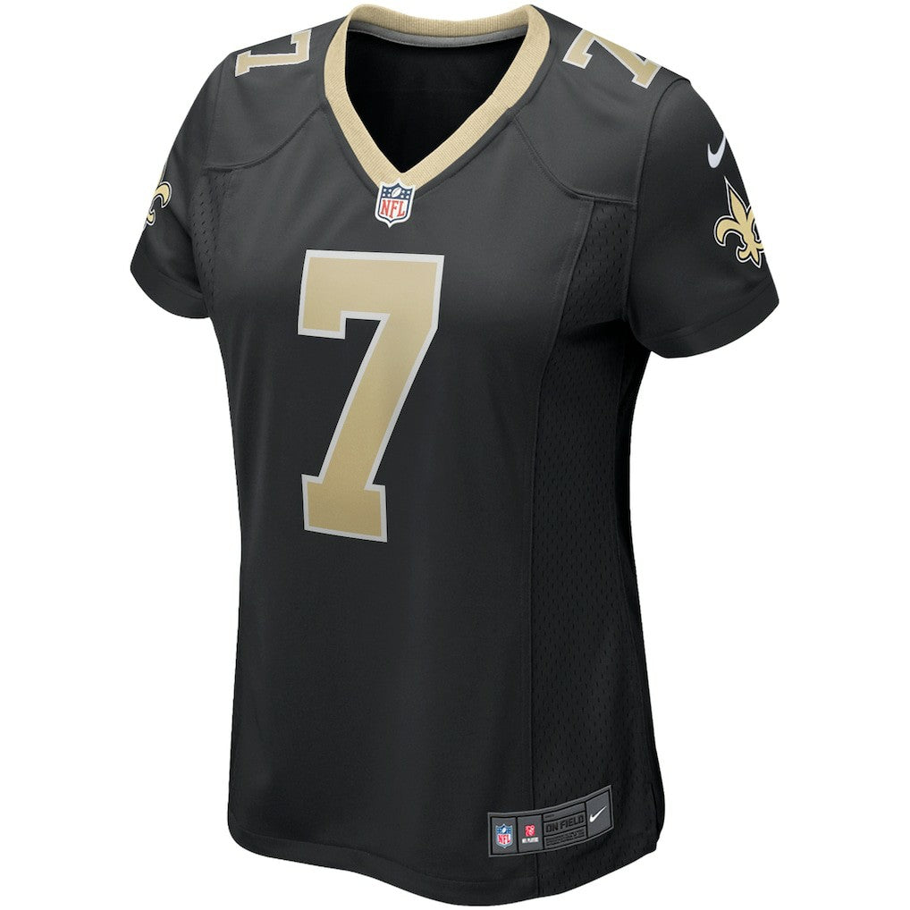 Morten Andersen New Orleans Saints Women's Game Retired Player Jersey Black - Nike