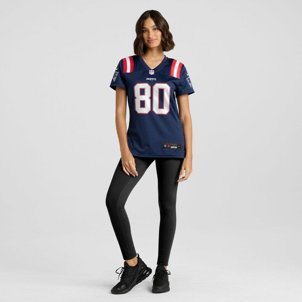 Troy Brown New England Patriots Women's Game Retired Player Jersey Navy - Nike