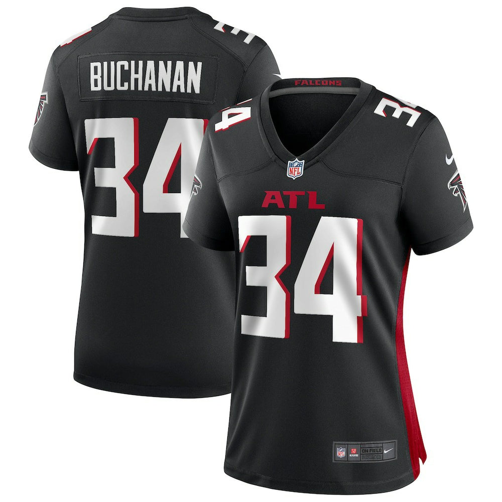 Ray Buchanan Atlanta Falcons Women's Game Retired Player Jersey Black - Nike