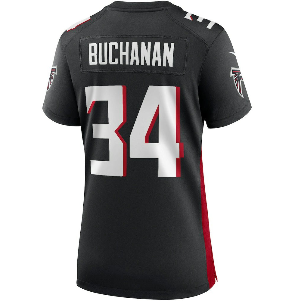 Ray Buchanan Atlanta Falcons Women's Game Retired Player Jersey Black - Nike