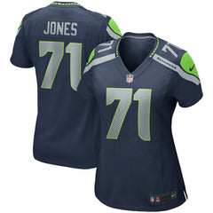 Walter Jones Seattle Seahawks Women's Game Retired Player Jersey College Navy - Nike