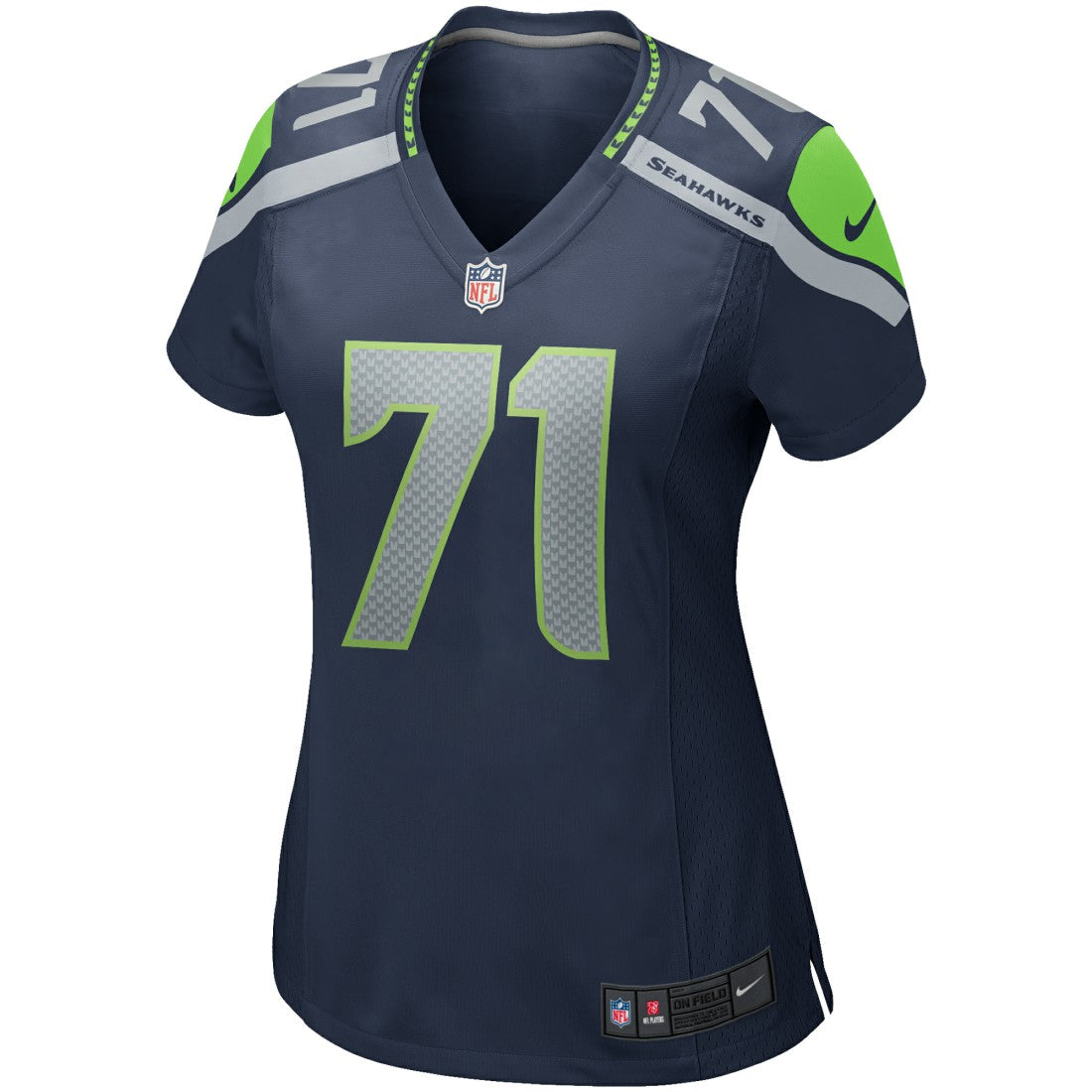 Walter Jones Seattle Seahawks Women's Game Retired Player Jersey College Navy - Nike