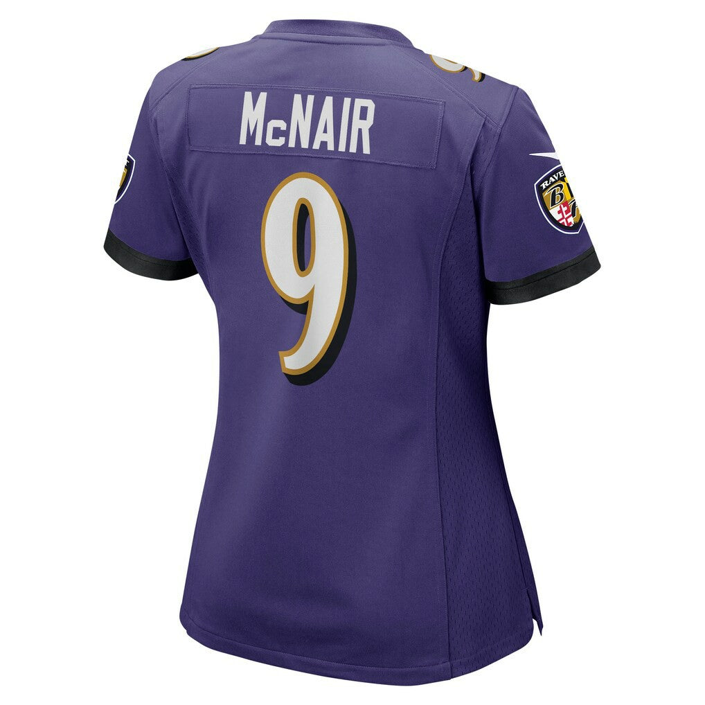 Steve McNair Baltimore Ravens Women's Game Retired Player Jersey Purple - Nike