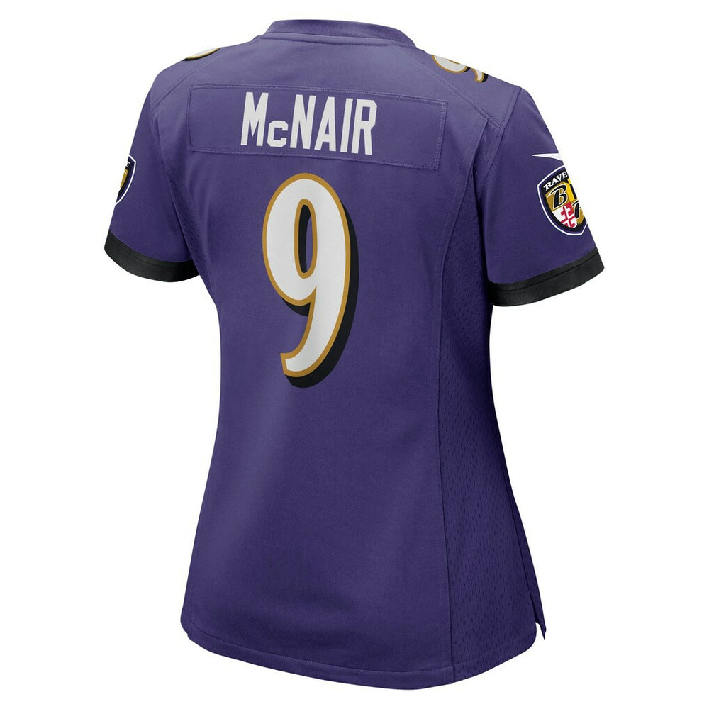 Steve McNair Baltimore Ravens Women's Game Retired Player Jersey Purple - Nike