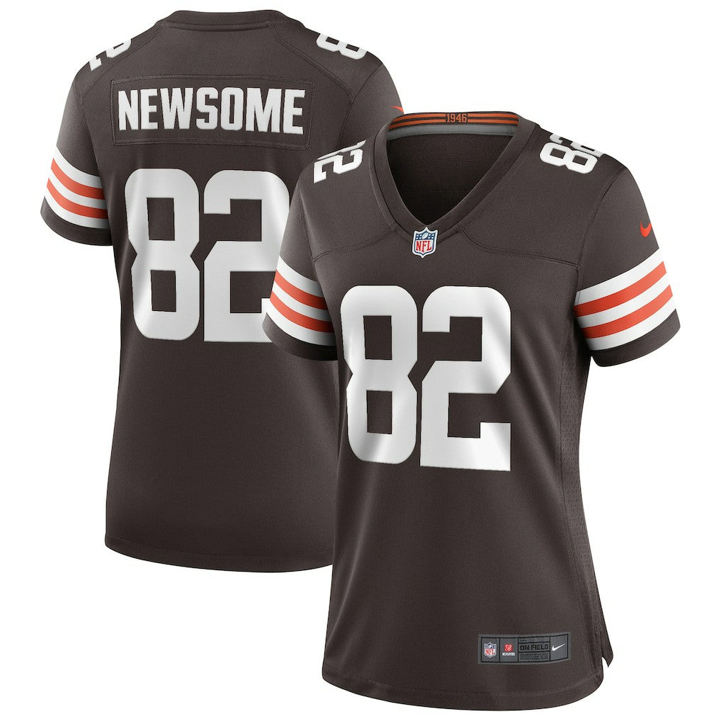 Ozzie Newsome Cleveland Browns Women's Game Retired Player Jersey Brown - Nike