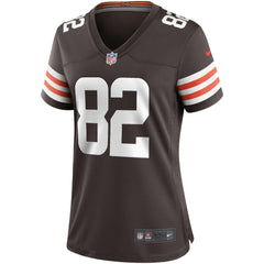 Ozzie Newsome Cleveland Browns Women's Game Retired Player Jersey Brown - Nike