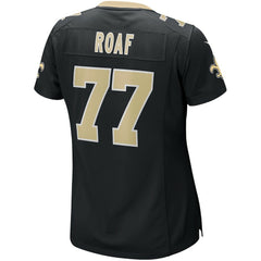 Willie Roaf New Orleans Saints Women's Game Retired Player Jersey Black - Nike