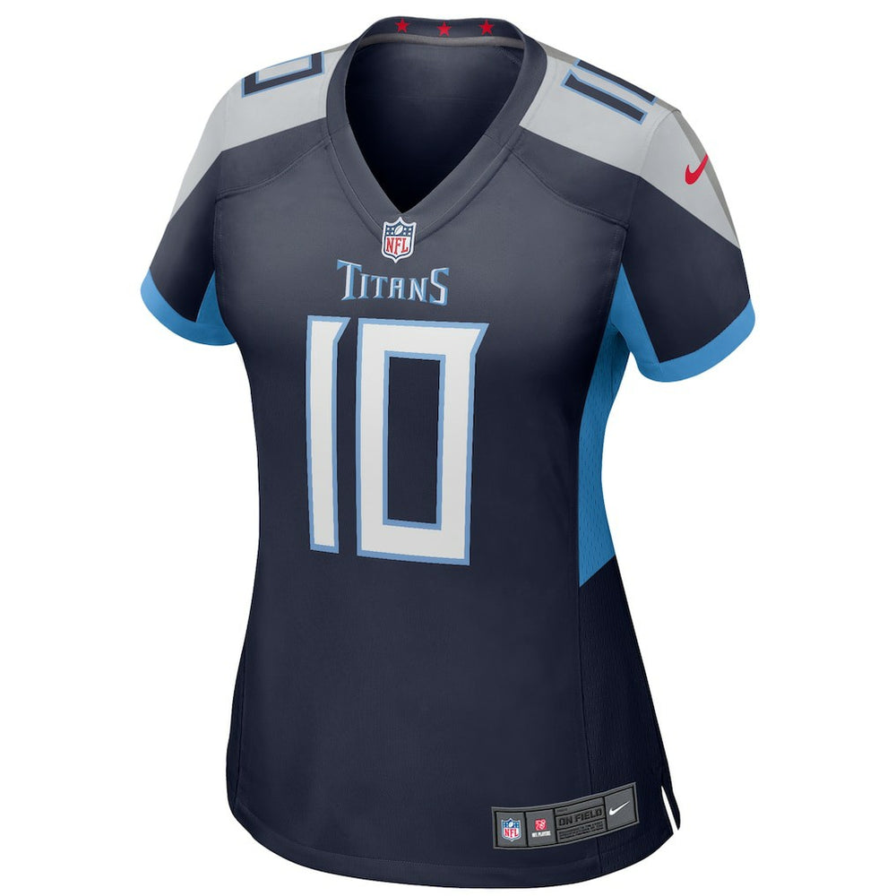 Vince Young Tennessee Titans Women's Game Retired Player Jersey Navy - Nike