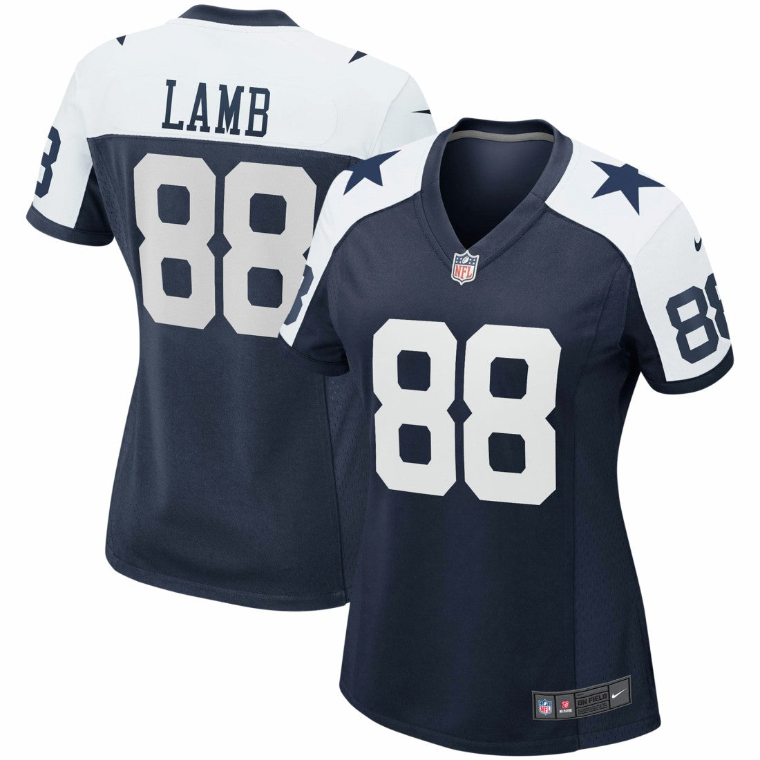 CeeDee Lamb Dallas Cowboys Women's Alternate Game Team Jersey Navy - Nike