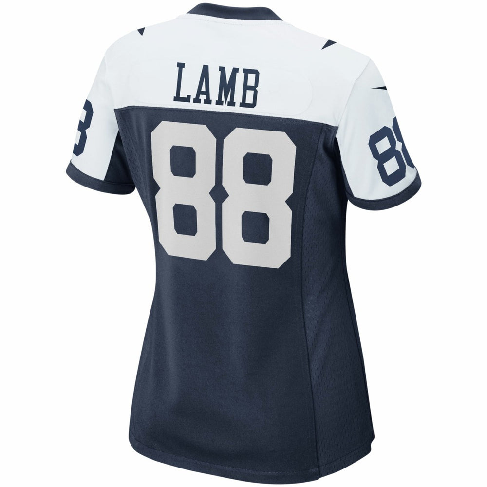 CeeDee Lamb Dallas Cowboys Women's Alternate Game Team Jersey Navy - Nike