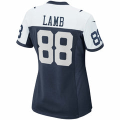 CeeDee Lamb Dallas Cowboys Women's Alternate Game Team Jersey Navy - Nike