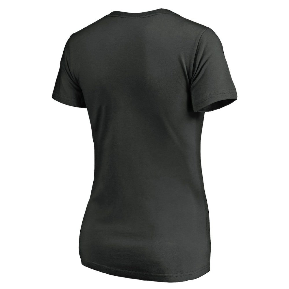 Vegas Golden Knights Women's Drop the Puck V-Neck T-Shirt Black