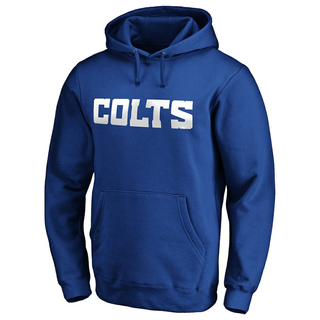 Indianapolis Colts #1 Dad Pullover Hoodie Royal - NFL
