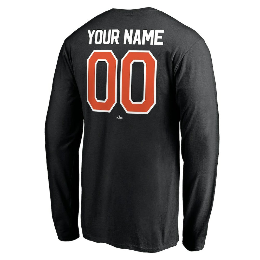 Baltimore Orioles Personalized Winning Streak Name & Number Long Sleeve T-Shirt Sale