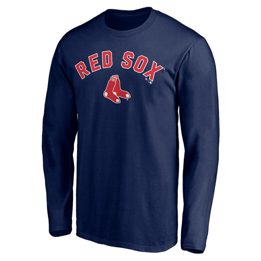 Boston Red Sox Personalized Winning Streak Name & Number Long Sleeve T-Shirt Sale