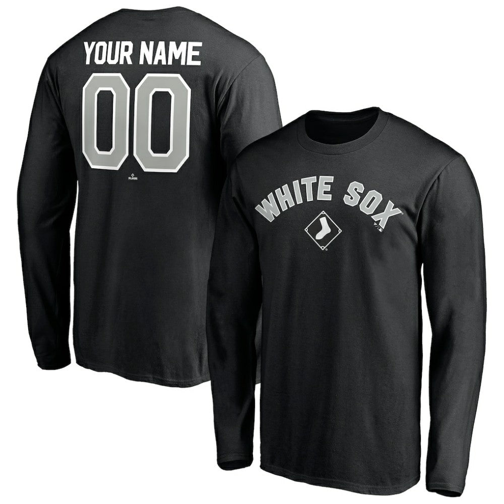 Chicago White Sox Personalized Winning Streak Name & Number Long Sleeve T-Shirt Sale