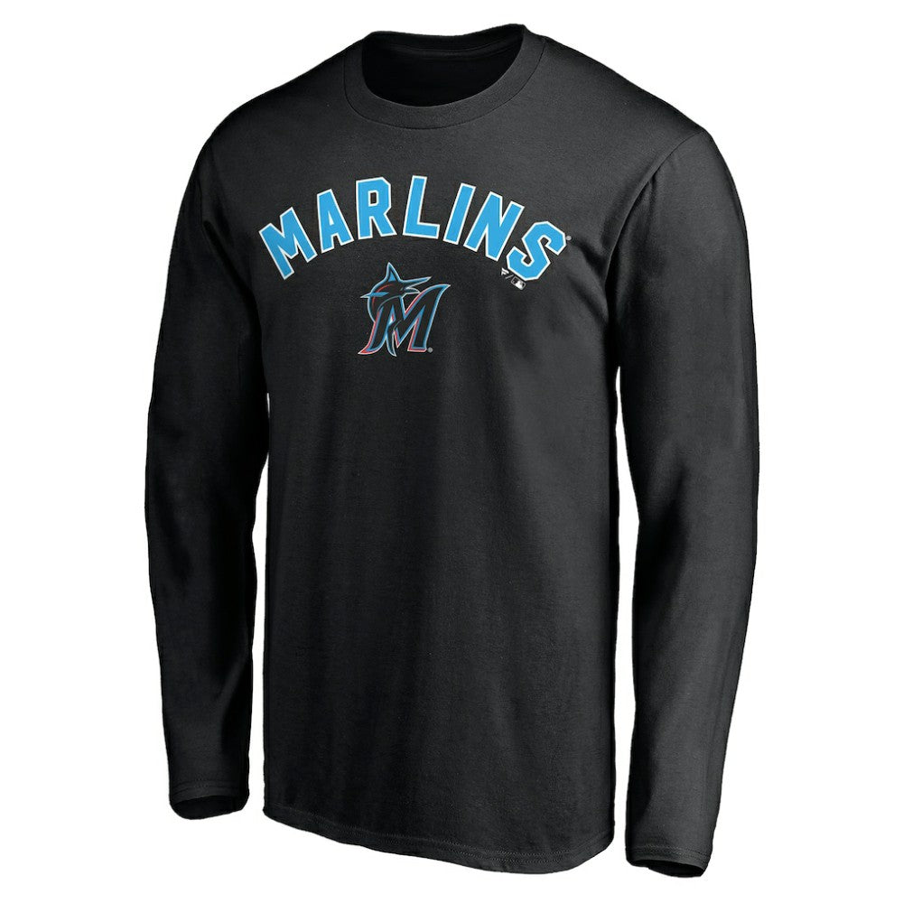 Miami Marlins Personalized Winning Streak Name & Number Long Sleeve T-Shirt Sale