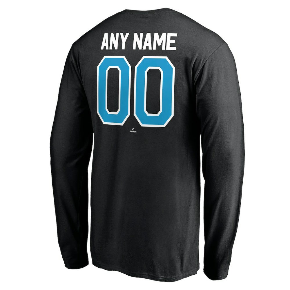 Miami Marlins Personalized Winning Streak Name & Number Long Sleeve T-Shirt Sale