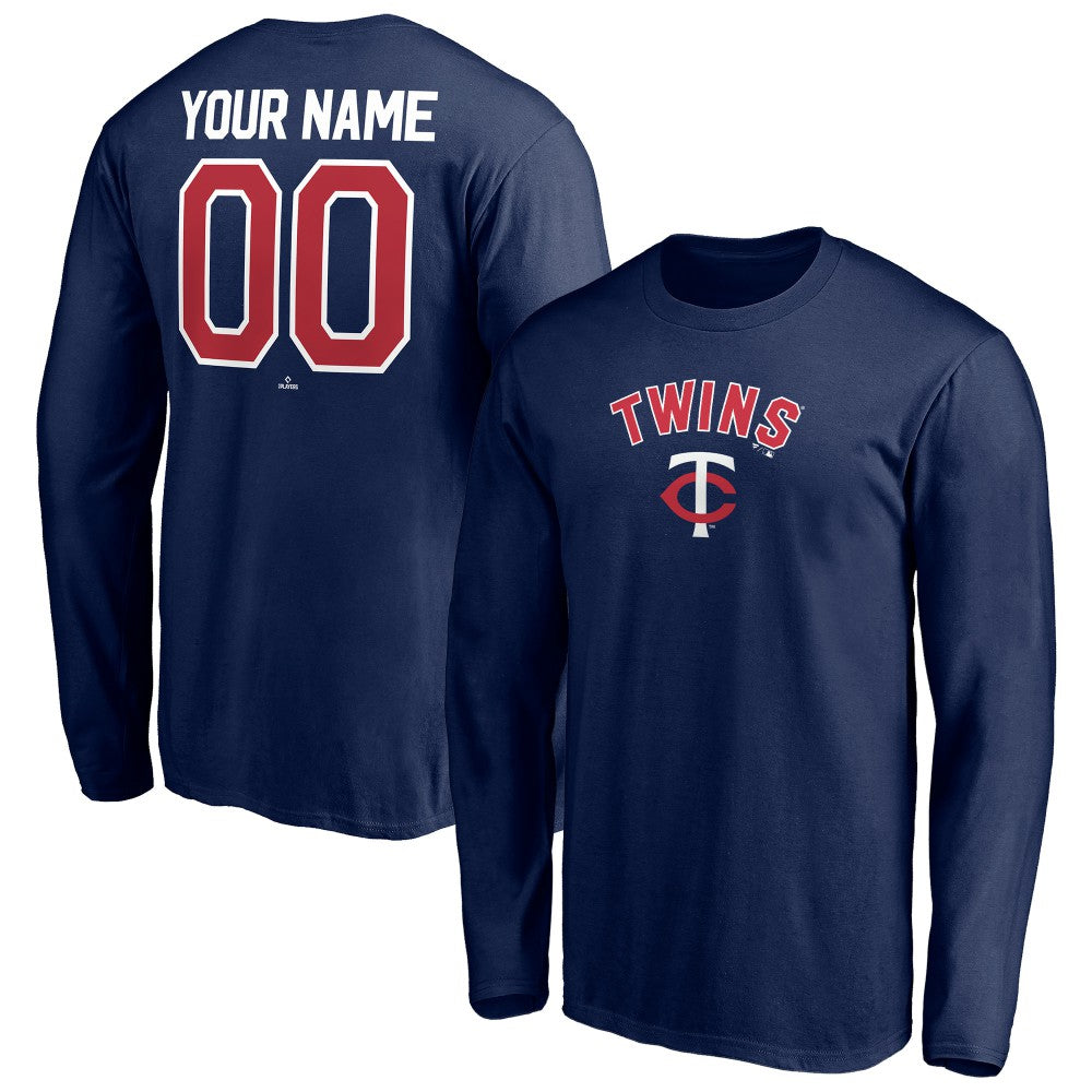 Minnesota Twins Personalized Winning Streak Name & Number Long Sleeve T-Shirt Sale
