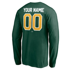 Athletics Personalized Winning Streak Name & Number Long Sleeve T-Shirt Lifestyle