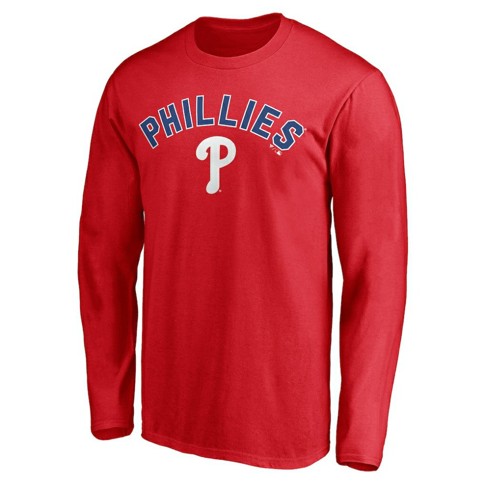 Philadelphia Phillies Personalized Winning Streak Name & Number Long Sleeve T-Shirt Lifestyle