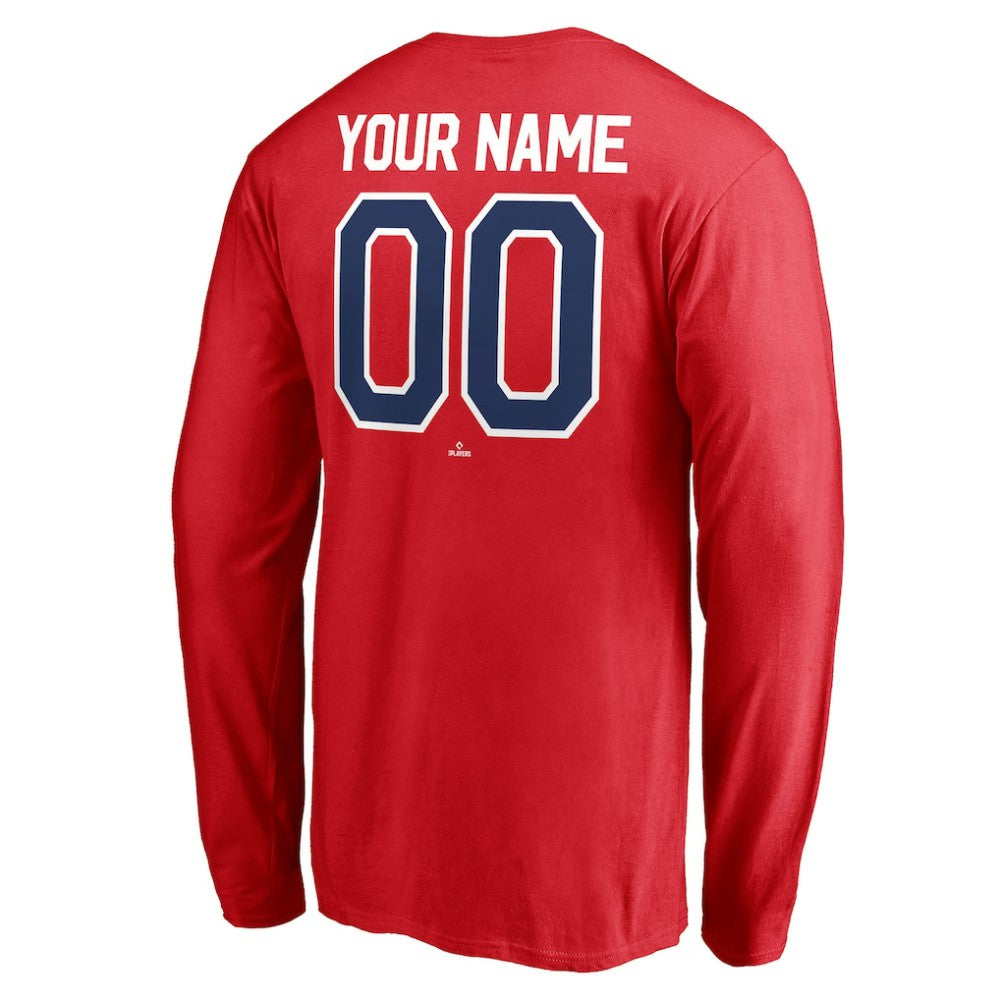 Philadelphia Phillies Personalized Winning Streak Name & Number Long Sleeve T-Shirt Lifestyle