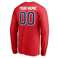 Philadelphia Phillies Personalized Winning Streak Name & Number Long Sleeve T-Shirt Lifestyle