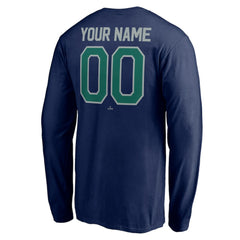 Seattle Mariners Personalized Winning Streak Name & Number Long Sleeve T-Shirt Clearance