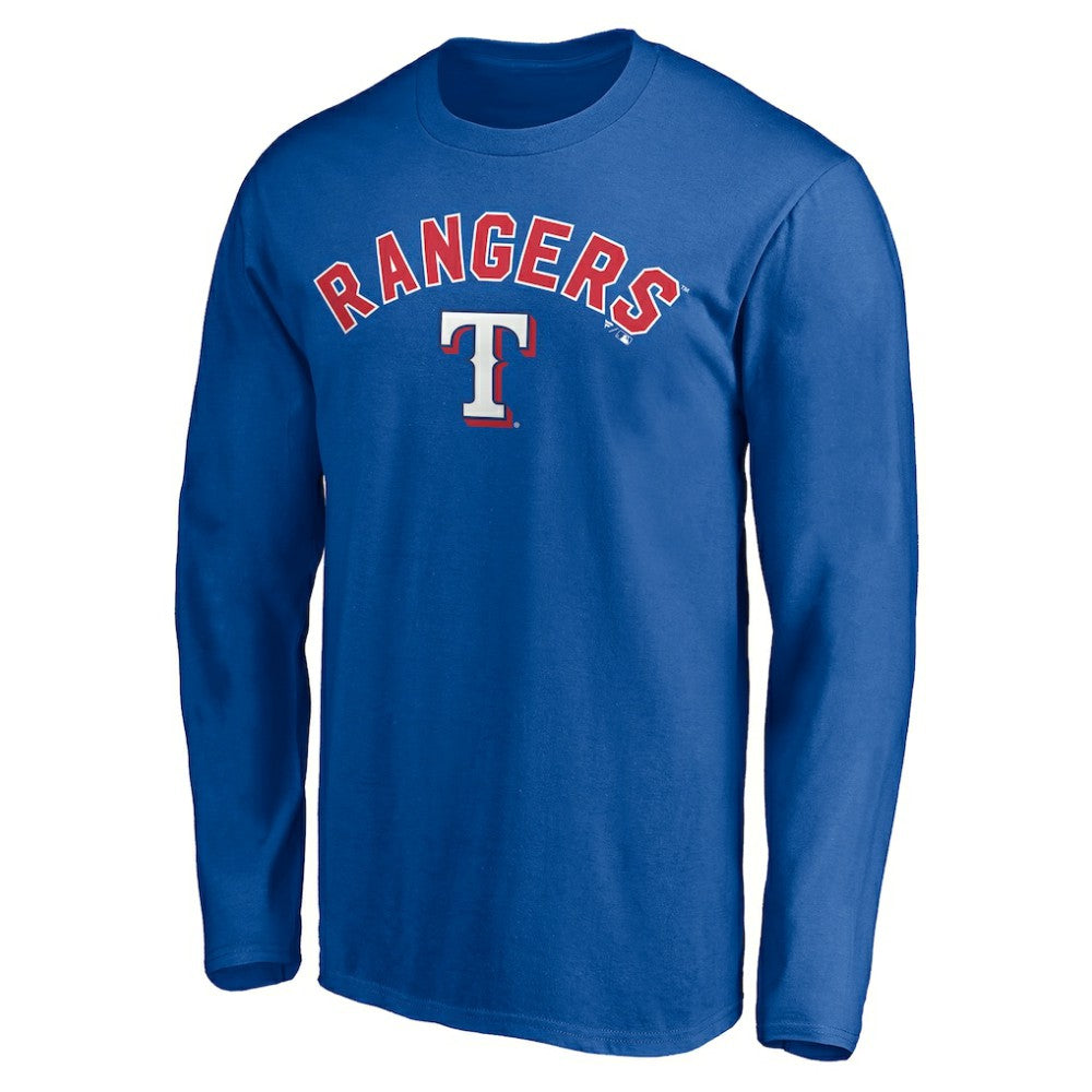 Texas Rangers Personalized Winning Streak Name & Number Long Sleeve T-Shirt Sale