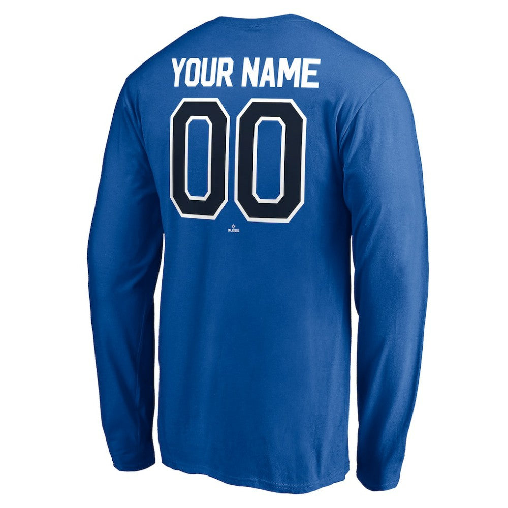 Toronto Blue Jays Personalized Winning Streak Name & Number Long Sleeve T-Shirt Clearance