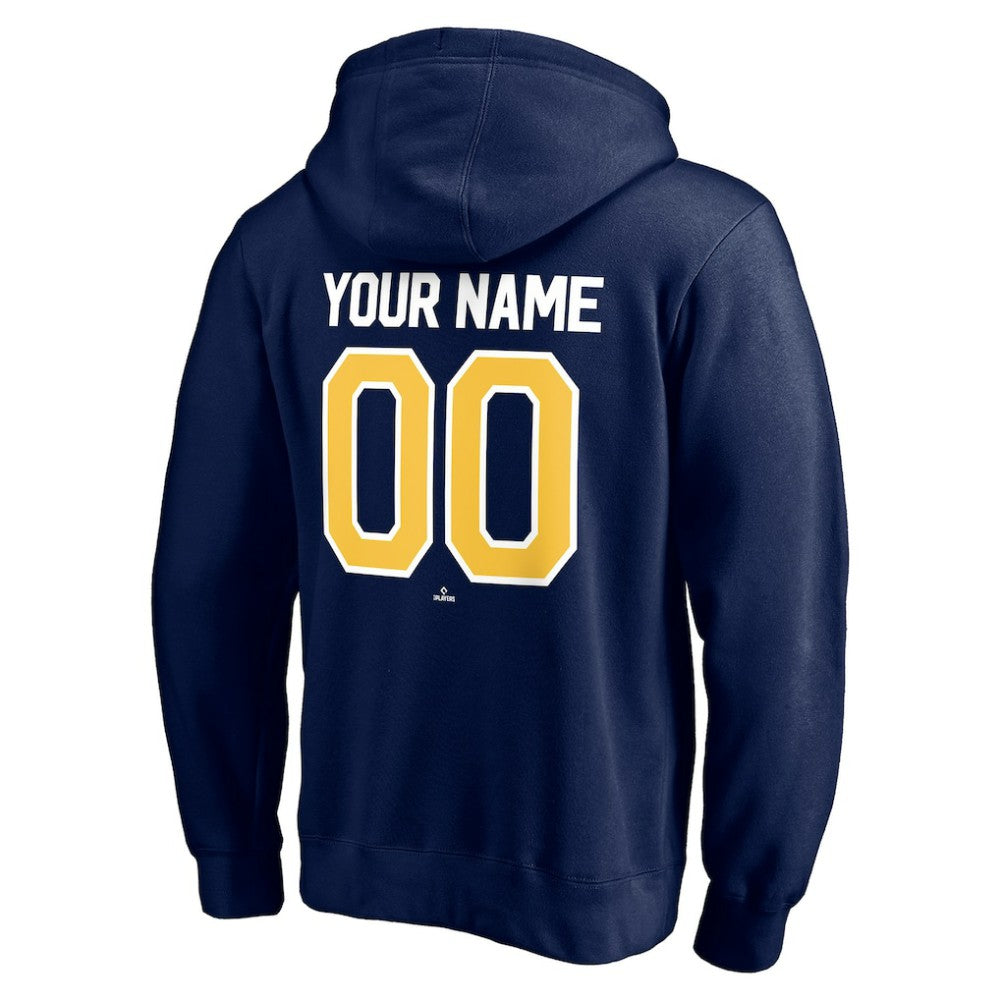 Milwaukee Brewers Personalized Winning Streak Name & Number Pullover Hoodie Near Me