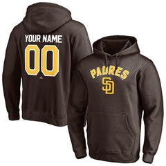 San Diego Padres Personalized Winning Streak Name & Number Pullover Hoodie On Sale