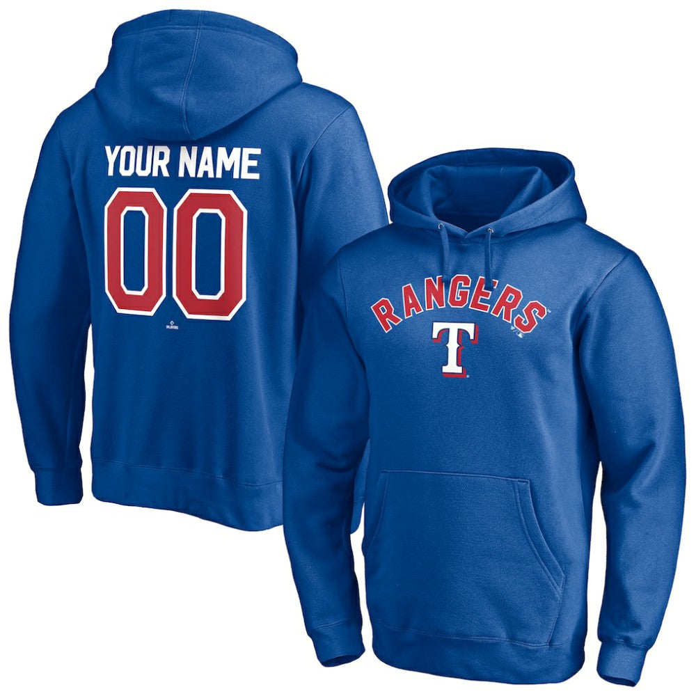 Texas Rangers Personalized Winning Streak Name & Number Pullover Hoodie Near Me