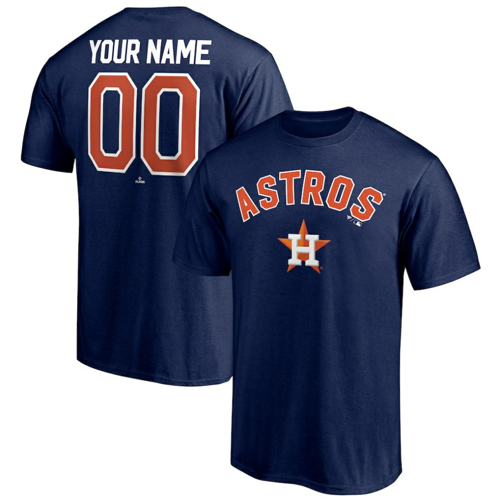 Houston Astros Personalized Team Winning Streak Name & Number T-Shirt Clearance