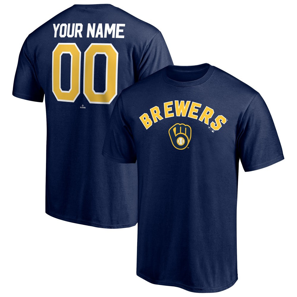 Milwaukee Brewers Personalized Team Winning Streak Name & Number T-Shirt for sale