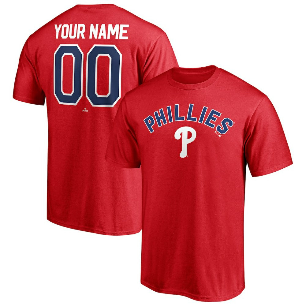 Philadelphia Phillies Personalized Team Winning Streak Name & Number T-Shirt discount