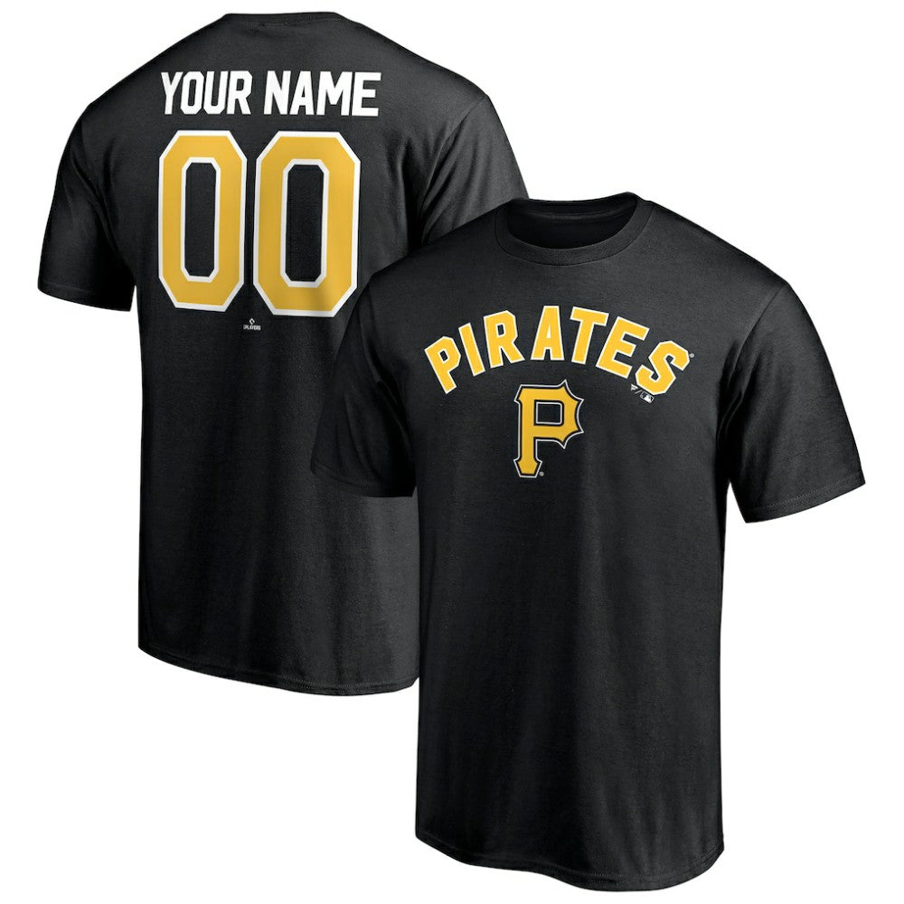 Pittsburgh Pirates Personalized Team Winning Streak Name & Number T-Shirt Clearance