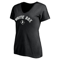 Chicago White Sox Women's Personalized Winning Streak Name & Number V-Neck T-Shirt for sale