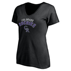 Colorado Rockies Women's Personalized Winning Streak Name & Number V-Neck T-Shirt discount