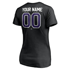 Colorado Rockies Women's Personalized Winning Streak Name & Number V-Neck T-Shirt discount