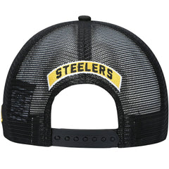 Pittsburgh Steelers New Era Shade Trucker 9FIFTY Snapback Hat Black - NFL