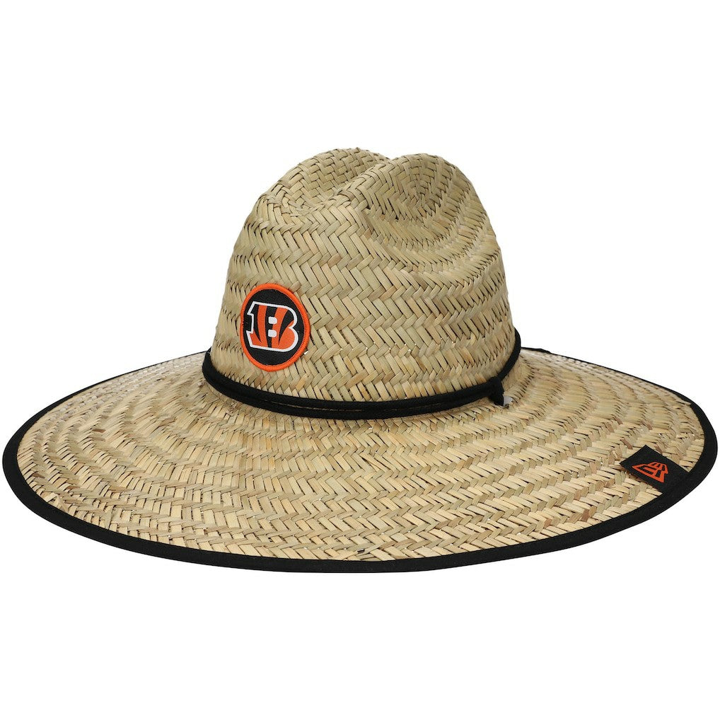 Cincinnati Bengals New Era NFL Training Camp Straw Lifeguard Hat Natural - NFL