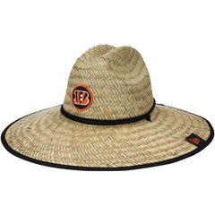 Cincinnati Bengals New Era NFL Training Camp Straw Lifeguard Hat Natural - NFL