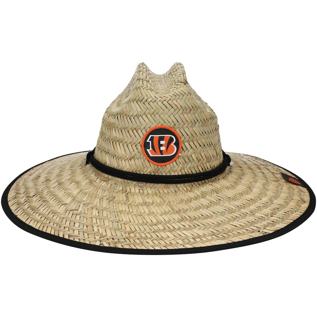 Cincinnati Bengals New Era NFL Training Camp Straw Lifeguard Hat Natural - NFL