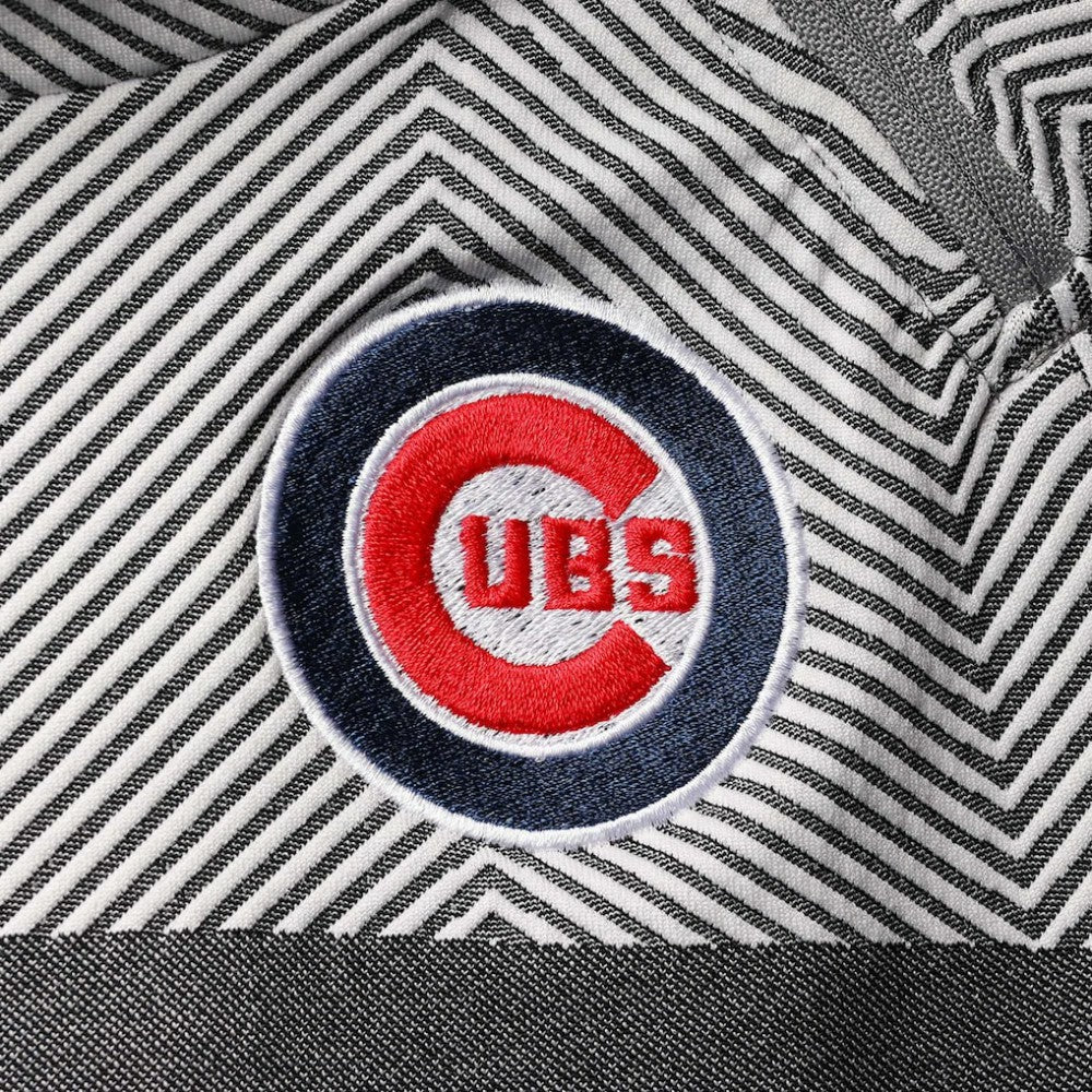 Chicago Cubs Levelwear Women's Verse Asymmetrical Raglan Tri-Blend Quarter-Zip Jacket Near Me