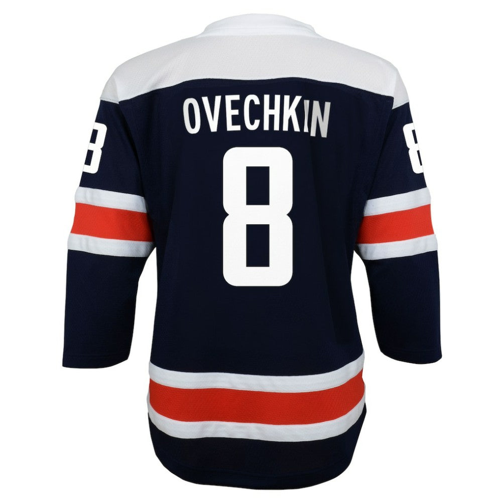 Alexander Ovechkin Washington Capitals Youth 2020/21 Alternate Replica Player Jersey - Navy | NHL Jerseys