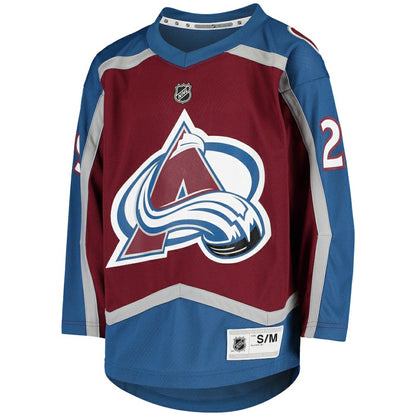 Nathan MacKinnon Colorado Avalanche Youth Home Replica Player Jersey - Burgundy | NHL Jerseys