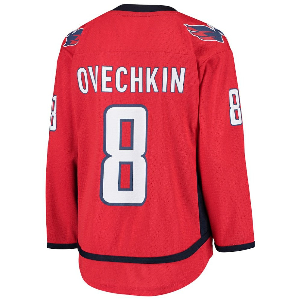 Alexander Ovechkin Washington Capitals Youth Home Replica Player Jersey - Red | NHL Jerseys