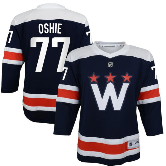 TJ Oshie Washington Capitals Youth 2020/21 Alternate Replica Player Jersey - Navy | NHL Jerseys
