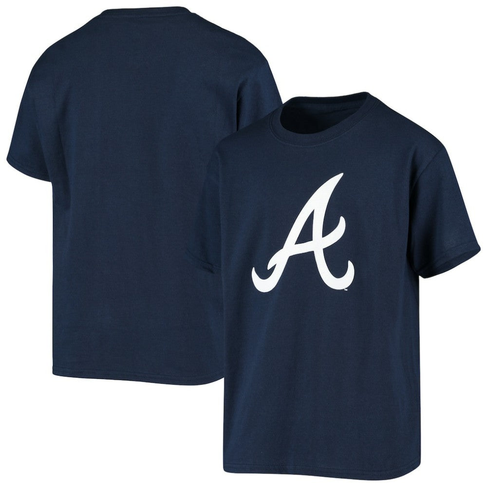 Atlanta Braves Stitches Youth Team Logo T-Shirt Sale